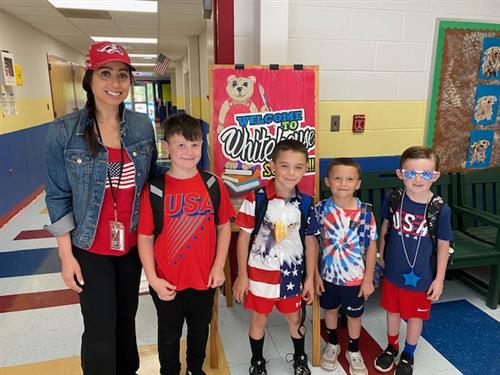 Students celebrate Patriotic Day at WHS!